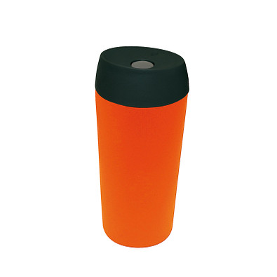Edelstahl-Isolierbecher Style, 350 ml, orange matt Edelstahl-Isolierbecher Style, 350 ml, orange matt