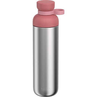edelstahl trinkflasche vita 900 ml - vivid mauve, rot