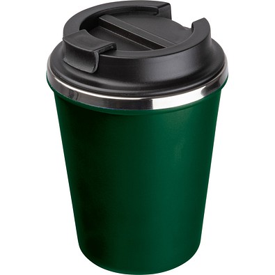 Edelstahltrinkbecher 350ml METODY, dunkelgrün