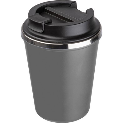 Edelstahltrinkbecher Pure 350ml, grau