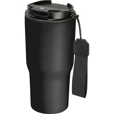 Edelstahltrinkbecher, 550ml, schwarz