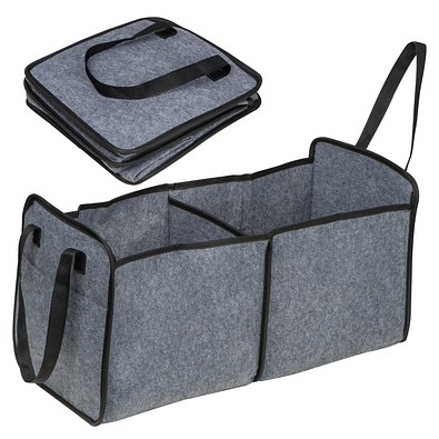 Einkaufs- und Kofferraumtasche, anthrazit