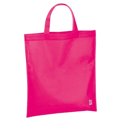 Einkaufstasche aus recyceltem Non Woven , pink