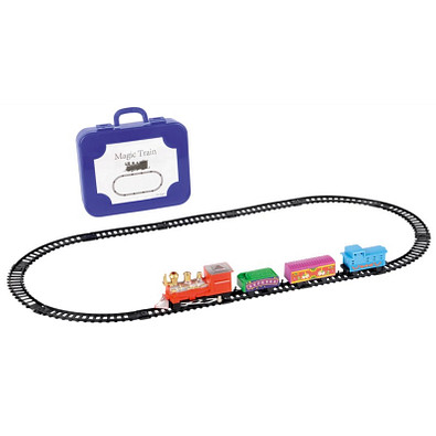 Elektrische Lokomotive MAGIC TRAIN, blau, bunt Elektrische Lokomotive MAGIC TRAIN, blau, bunt