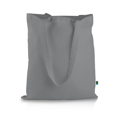 Mister Bags Fairtrade-Baumwolltasche Elsa, grau Mister Bags Fairtrade-Baumwolltasche Elsa, grau