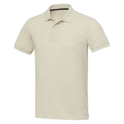 Emerald Polo Unisex, Oatmeal, 3XL