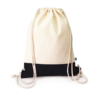 Mister Bags Bio-Baumwollrucksack Enzo, schwarz Mister Bags Bio-Baumwollrucksack Enzo, schwarz
