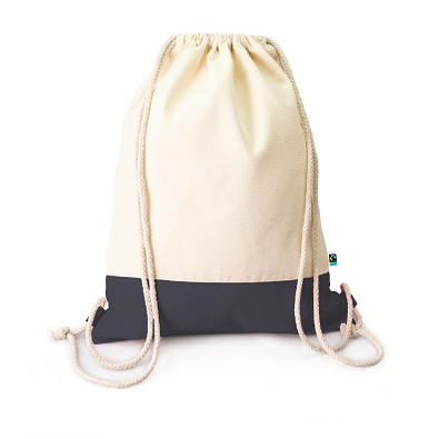 Mister Bags Bio-Baumwollrucksack Enzo, grau Mister Bags Bio-Baumwollrucksack Enzo, grau