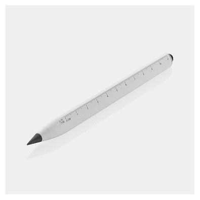 Eon Infinity Multitasking Stift aus RCS recycelt. Aluminium, weiß