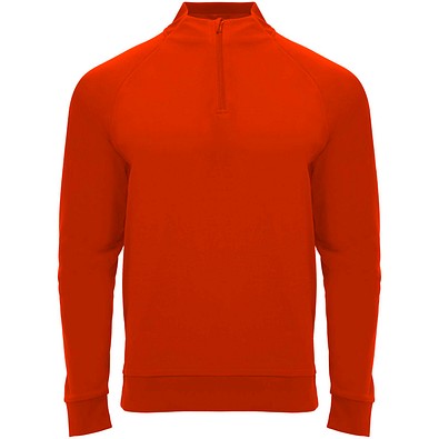 Epiro Half-Zip Sweatshirt für Kinder, rot, 6
