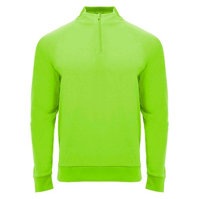 Epiro Half-Zip Sweatshirt Unisex, Fluor Green, M