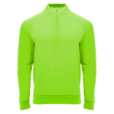 Epiro Half-Zip Sweatshirt Unisex, Fluor Green, XL