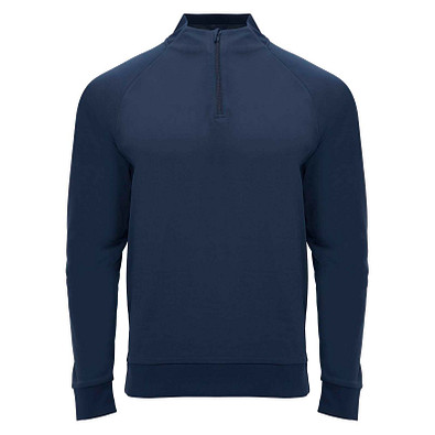 Epiro Half-Zip Sweatshirt Unisex, Navy Blue, S