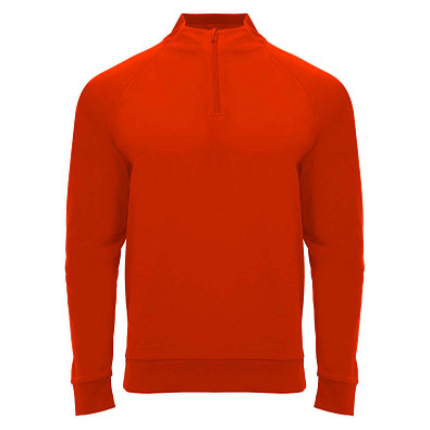 Epiro Half-Zip Sweatshirt Unisex, rot, 2XL