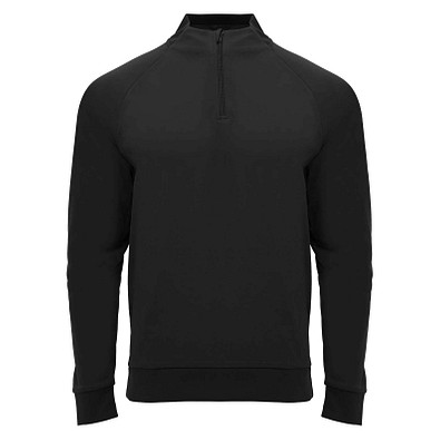 Epiro Half-Zip Sweatshirt Unisex, schwarz, L