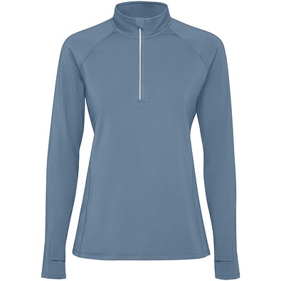 Estambul Half-Zip Sweatshirt für Damen, Storm blue, L
