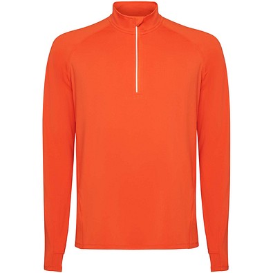 Estambul Half-Zip Sweatshirt für Herren, Fire orange, M
