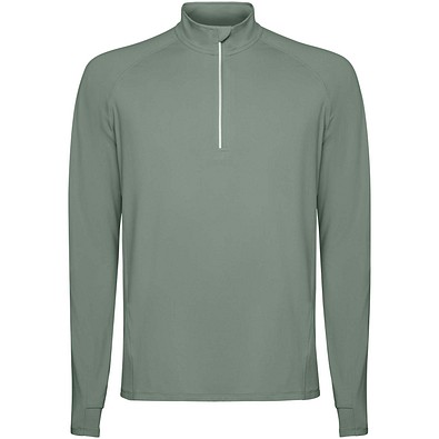 Estambul Half-Zip Sweatshirt für Herren, Laurel green, 2XL
