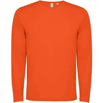 Estoril Langarm-Shirt für Kinder, Fire orange, 8