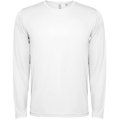 Estoril Langarm-Shirt für Kinder, weiss, 8