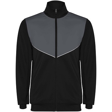 Evans Trainingsanzug für Kinder, schwarz/grau, 8