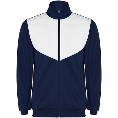 Evans Trainingsanzug Unisex, Navy Blue/weiß, M