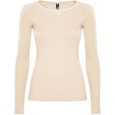 Extreme Langarmshirt für Damen, sand meliert, L