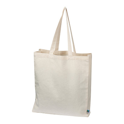Fairtrade Baumwolltasche, beige