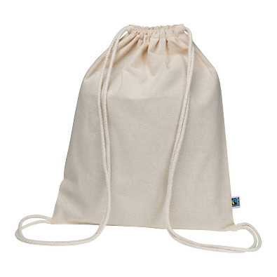 Fairtrade Gymbag , beige