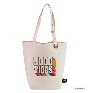 Mister Bags Fairtrade Tasche mit verstellbaren Trägern Mats, nature