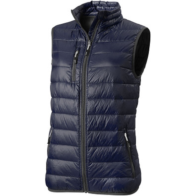 ELEVATE Damen Daunen Weste Bodywarmer Fairview, dunkelblau, L