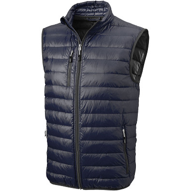ELEVATE Herren Daunen Weste Bodywarmer Fairview, dunkelblau, S