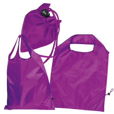 Faltbare Einkaufstasche Edge, violett