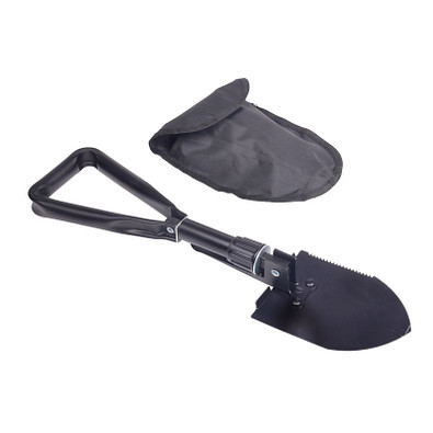 Faltbarer Spaten SCOOP mit Tasche,schwarz