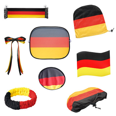 Fanset Autokorso, mehrfarbig Fanset Autokorso, mehrfarbig