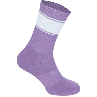 Farbige Tennissocken, 37-41, Lilac / White