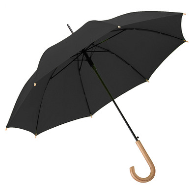 FARE® AC-Stockschirm ÖkoBrella, schwarz