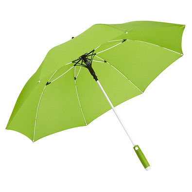 FARE® Automatik-Stockschirm Whiteline, limette