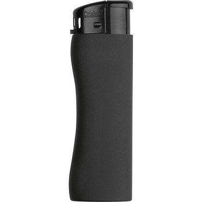 Feuerzeug Wave, schwarz