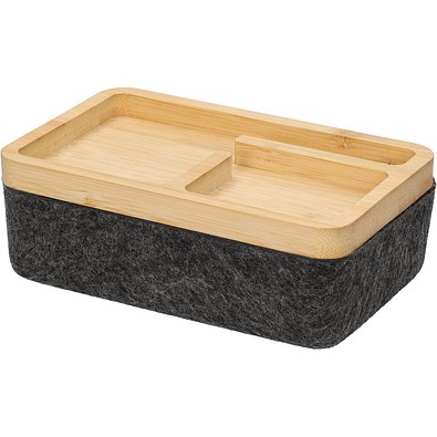 Filz-Aufbewahrungsbox Reva, grau