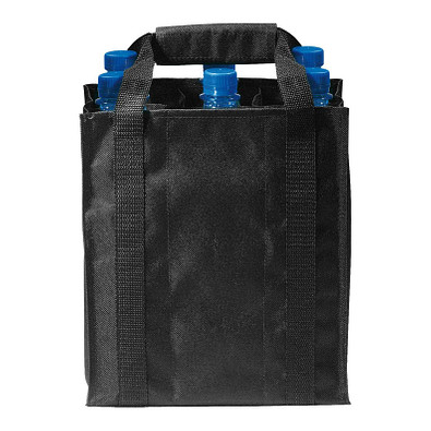 Flaschentasche Deluxe, schwarz