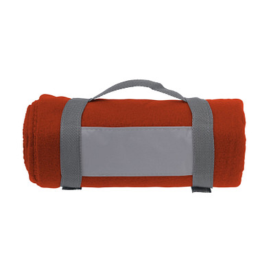 Fleecedecke Basic, 150x120 cm, rot