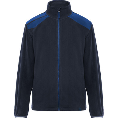 Fleecejacke Terrano in kombinierten Farben, L, navy/royalblau
