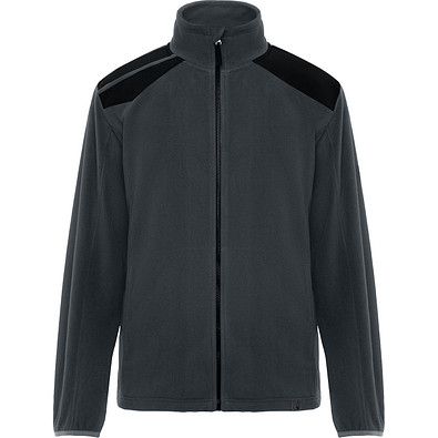 Fleecejacke Terrano in kombinierten Farben, XXXL, bleigrau/schwarz