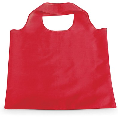 FOLA. Faltbare Tragetasche aus 190T Polyester, Rot