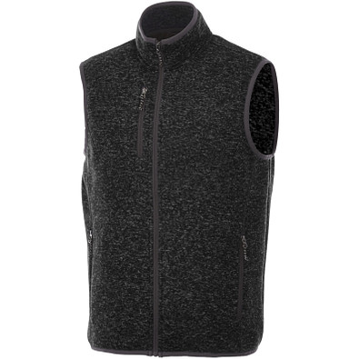 ELEVATE Herren Weste Fontaine Bodywarmer, Heather Smoke, S ELEVATE Herren Weste Fontaine Bodywarmer, Heather Smoke, S