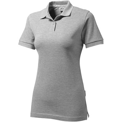 Slazenger™ Damen Poloshirt Forehand, sportgrau, L Slazenger™ Damen Poloshirt Forehand, sportgrau, L