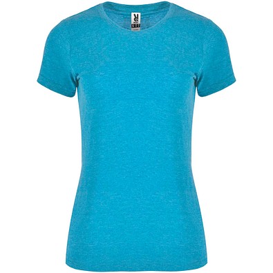 Fox T-Shirt für Damen, Heather Turquoise, XL