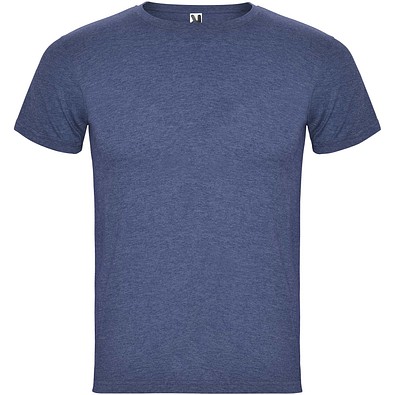 Fox T-Shirt für Herren, Heather Denim Blue, S
