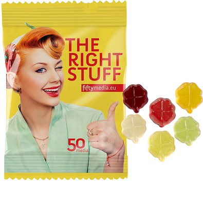 Fruchtgummi Kleeblatt 10 g, Kleeblatt